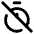 Timer Off Icon from Lucide Line Set