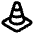 Traffic Cone Icon from Lucide Line Set