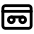 Videotape Icon from Lucide Line Set