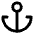 Anchor Icon from Lucide Line Set | Free Download as SVG Vector and Transparent PNG | Streamline icons