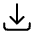 Arrow Down Tray Icon from Heroicons Outline Set