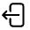 Arrow Left Start On Rectangle icon - Free transparent PNG, SVG. No sign up needed.