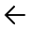 Arrow Small Left Icon from Heroicons Outline Set