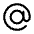 At Symbol Icon from Heroicons Outline Set
