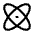 Atom Icon from Mynaui Line Set