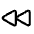 Backward Icon from Heroicons Outline Set