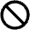 Ban Icon from Unicons Line Set