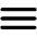 Bars Icon from Unicons Line Set