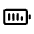 Battery Charging Four Icon from Mynaui Line Set