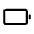 Battery Empty Icon from Mynaui Line Set | Free Download as SVG Vector and Transparent PNG | Streamline icons