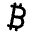 Bitcoin Icon from Lucide Line Set