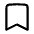 Bookmark Icon from Heroicons Outline Set