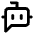 Bot Message Square Icon from Lucide Line Set