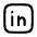 Brand Linkedin Icon from Mynaui Line Set