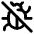 Bug Off Icon from Lucide Line Set