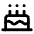 Cake Icon from Lucide Line Set