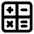 Calculator Alt Icon from Unicons Line Set