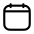 Calendar Icon from Mynaui Line Set