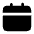Calendar Icon from Unicons Solid Set