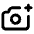 Camera Plus Icon from Unicons Line Set