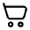 Cart Icon from Mynaui Line Set