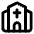 Church Icon from Lucide Line Set | Free Download as SVG Vector and Transparent PNG | Streamline icons