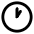 Clock 1 Icon from Lucide Line Set