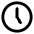 Clock 5 Icon from Lucide Line Set