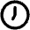 Clock Seven Icon from Unicons Line Set