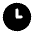 Clock Three Icon from Unicons Solid Set