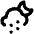 Cloud Moon Hail Icon from Unicons Line Set