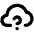 Cloud Question Icon from Unicons Line Set