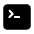 Command Line Icon from Heroicons Solid Set