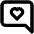 Comment Alt Heart Icon from Unicons Line Set | Free Download as SVG Vector and Transparent PNG | Streamline icons