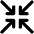 Compress Arrows Icon from Unicons Line Set