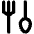 Crockery Icon from Unicons Line Set