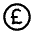 Currency Pound Icon from Heroicons Outline Set | Free Download as SVG Vector and Transparent PNG | Streamline icons