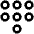 Dialpad Alt Icon from Unicons Line Set