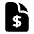 Document Currency Dollar Icon from Heroicons Solid Set | Free Download as SVG Vector and Transparent PNG | Streamline icons