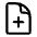 Document Plus Icon from Heroicons Outline Set