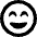 Face Grin Beam Icon from Font Awesome Regular Set