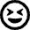 Face Grin Squint icon - Free transparent PNG, SVG. No sign up needed.