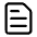 File Text Icon from Radix Set