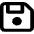 Floppy Disk Icon from Font Awesome Regular Set