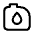 Gas Tank Droplet Icon from Iconoir Regular Set