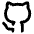 Github Alt Icon from Unicons Line Set