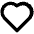 Heart Alt Icon from Unicons Line Set