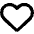 Heart Icon from Font Awesome Regular Set