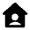 Download free House User PNG, SVG vector icon from Unicons Solid set.