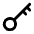 Key Skeleton Alt Icon from Unicons Solid Set